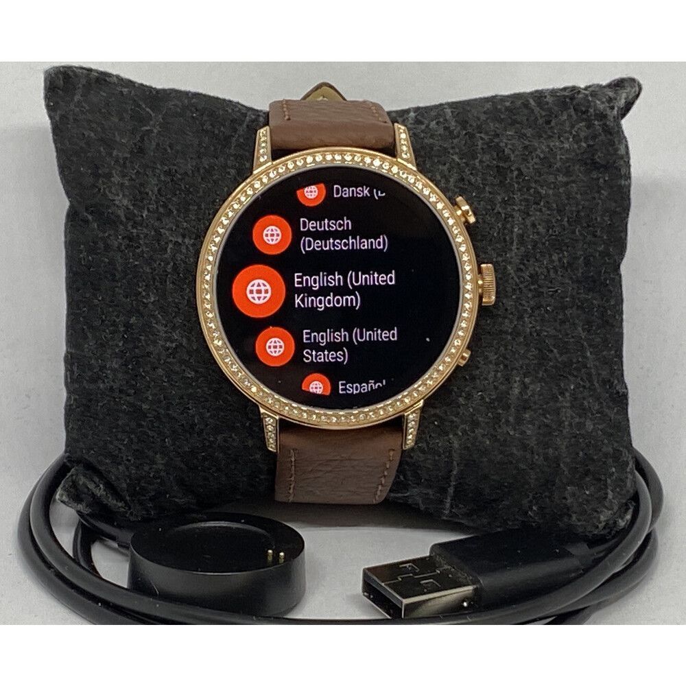 Fossil Gen 4 Authentic Digital Dial Smart Watch Custom Band FTW6015 LT302